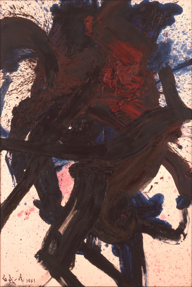 Chikoisei Shinsanshi_1961_OelLW_195x130cm