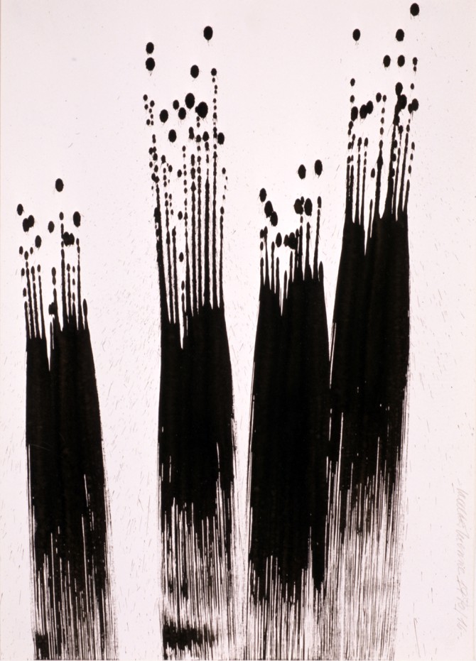 Walter Menne - o.T., 1970-16, Tusche-Papier, 62,2 x 44 cm_1